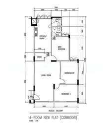 Blk 225 Boundary Ville (Serangoon), HDB 4 Rooms #628451821